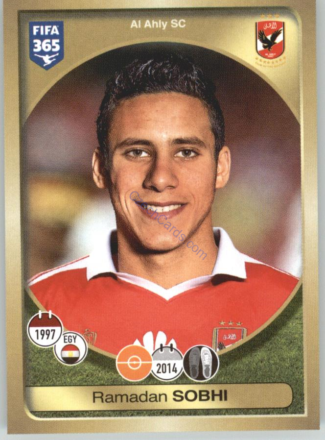 Ramadan Sobhi Panini 2017 FIFA 365 Sticker #447