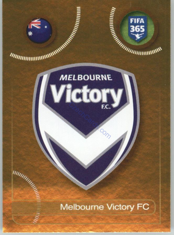 Melbourne Victory FC logo Panini 2017 FIFA 365 Golden Sticker #455