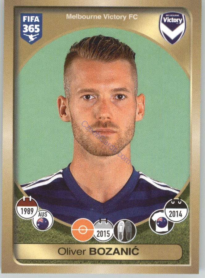 Oliver Bozanić Panini 2017 FIFA 365 Sticker #460
