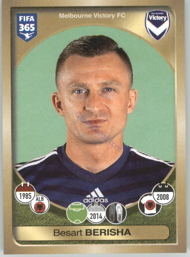 Besart Berisha Panini 2017 FIFA 365 Sticker #463