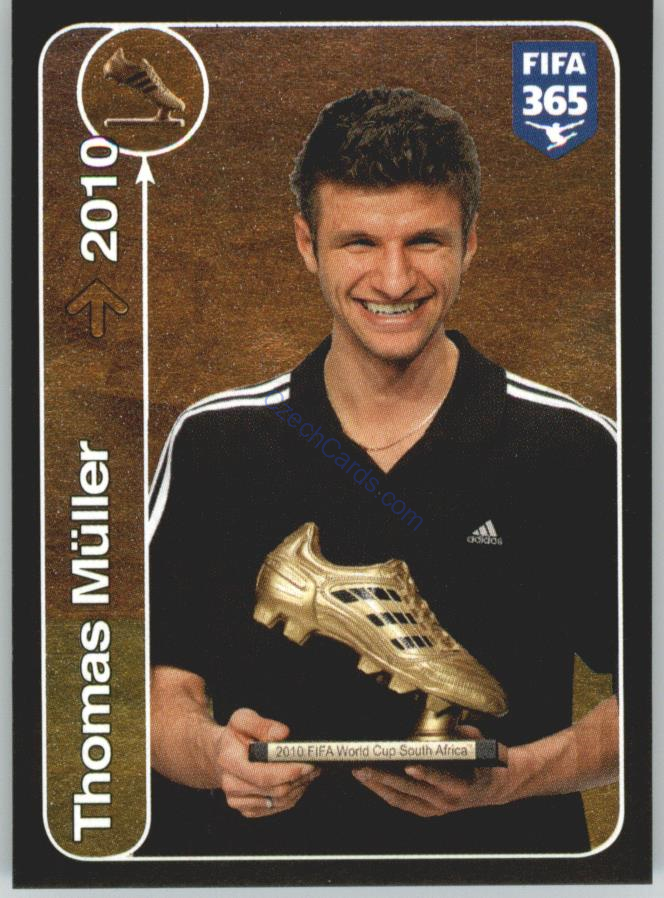 Thomas Müller Panini 2017 FIFA 365 Sticker Golden Winners #471