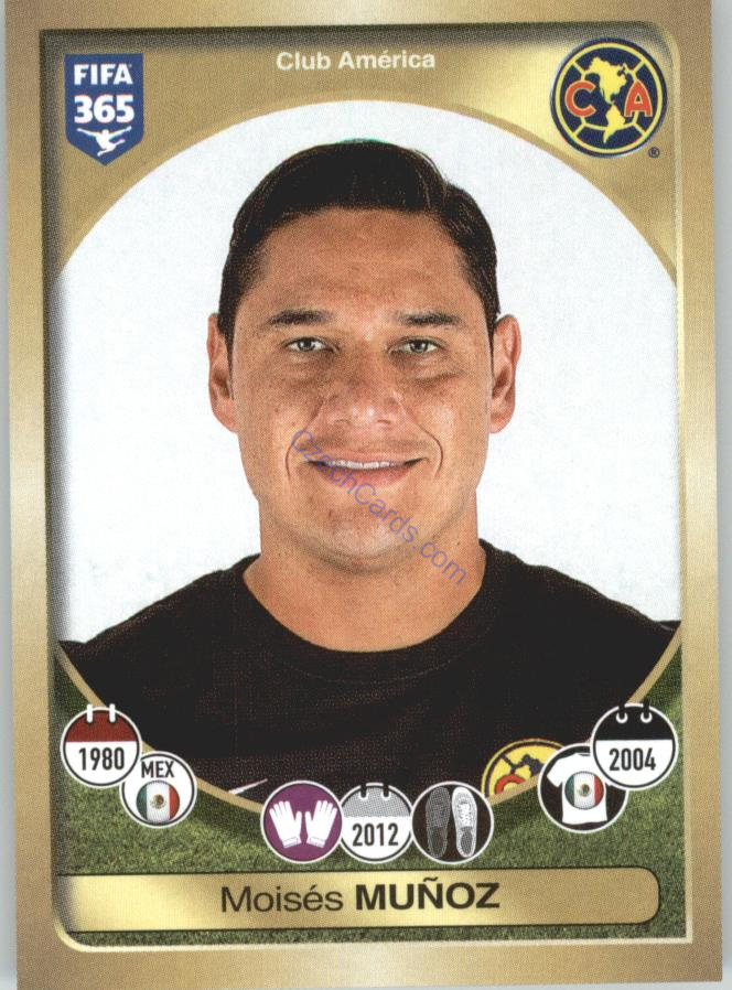 Moisés Muñoz Panini 2017 FIFA 365 Sticker #474