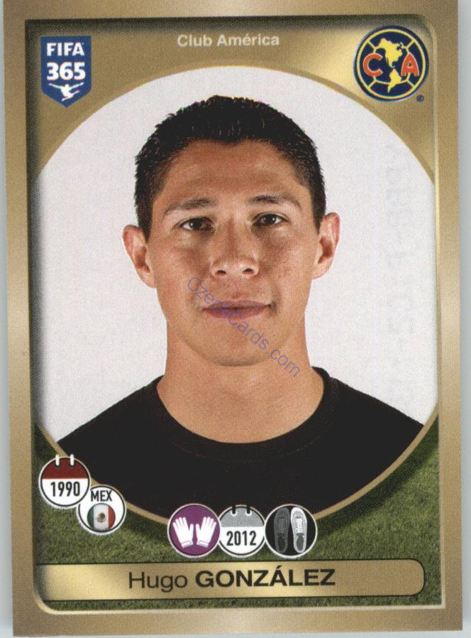 Hugo González Panini 2017 FIFA 365 Sticker #475