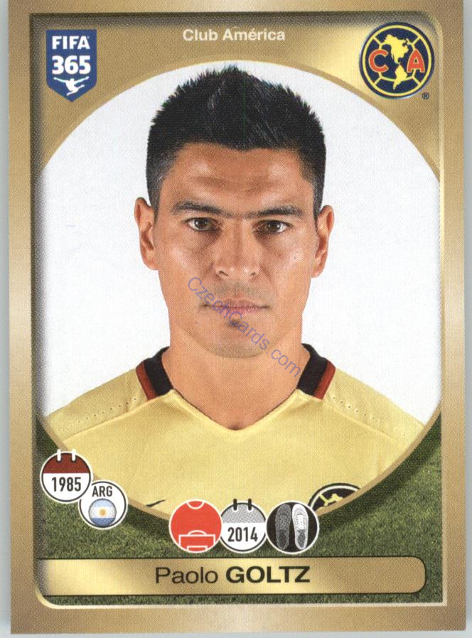 Paolo Goltz Panini 2017 FIFA 365 Sticker #476