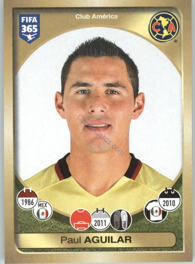 Paul Aguilar Panini 2017 FIFA 365 Sticker #477