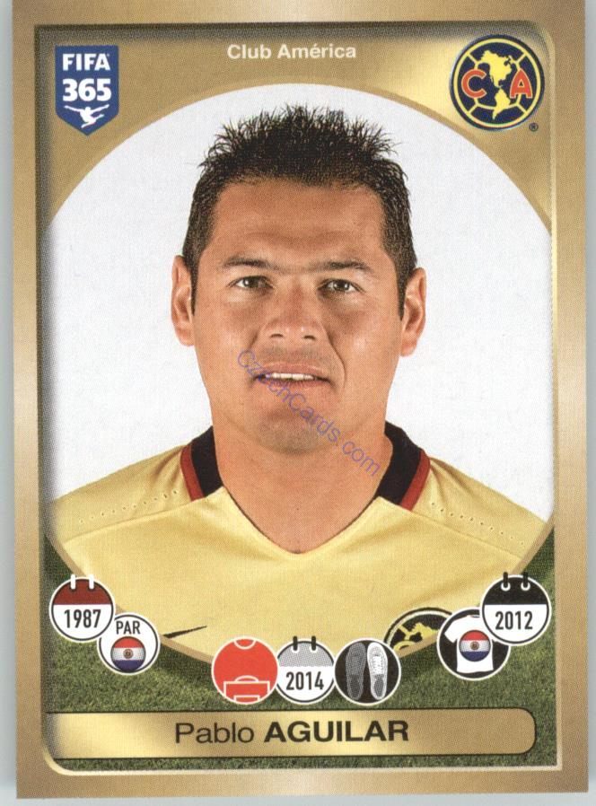 Pablo Aguilar Panini 2017 FIFA 365 Sticker #480