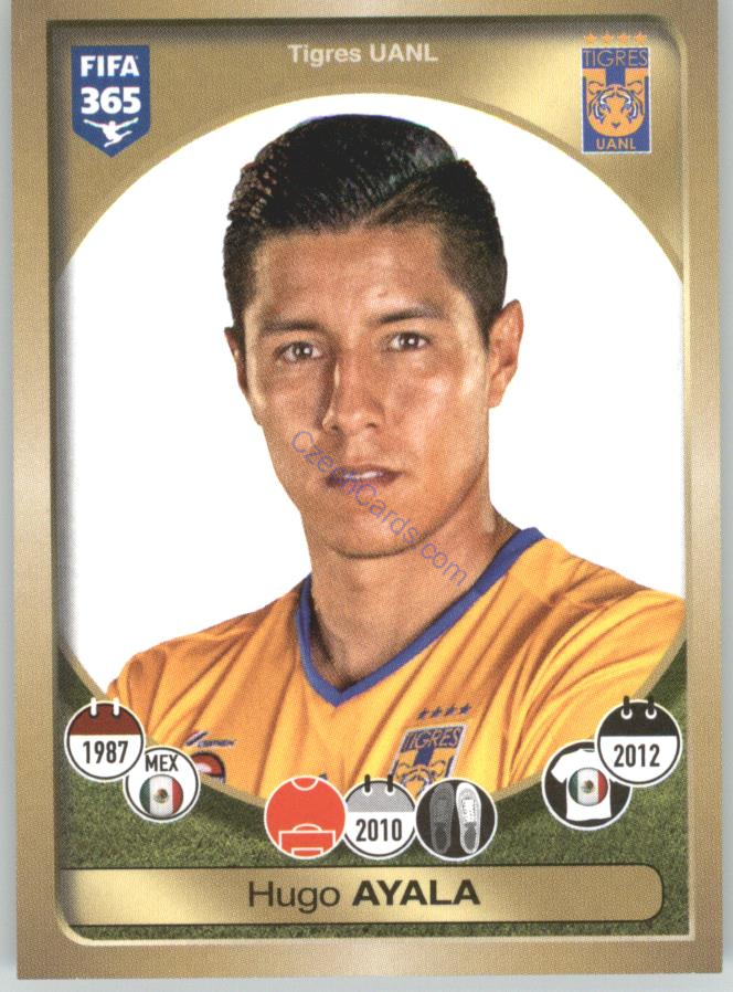 Hugo Ayala Panini 2017 FIFA 365 Sticker #494