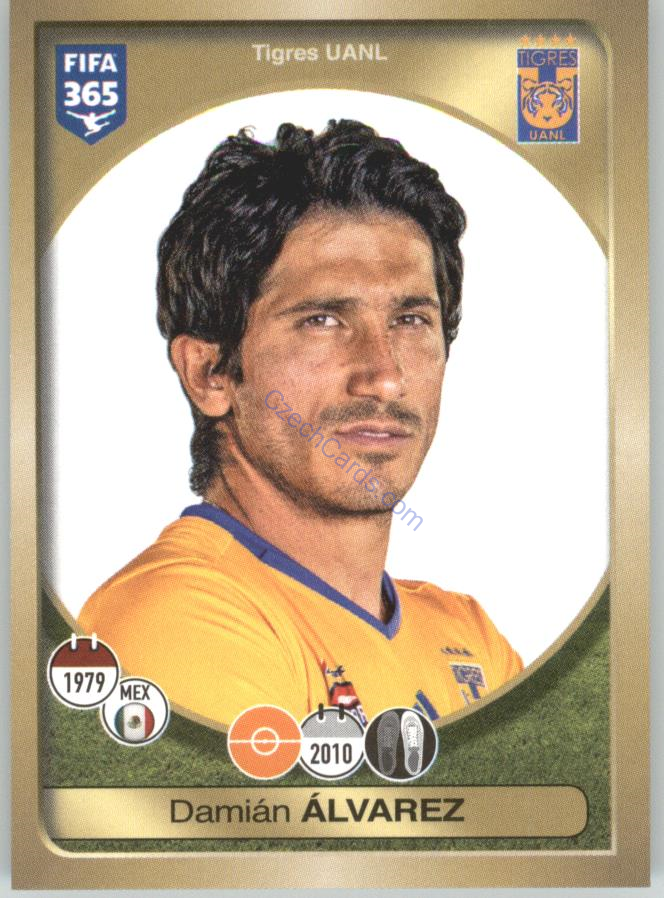 Damián Álvarez Panini 2017 FIFA 365 Sticker #497
