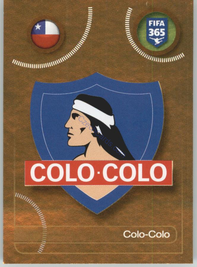 Colo-Colo logo Panini 2017 FIFA 365 Sticker #521