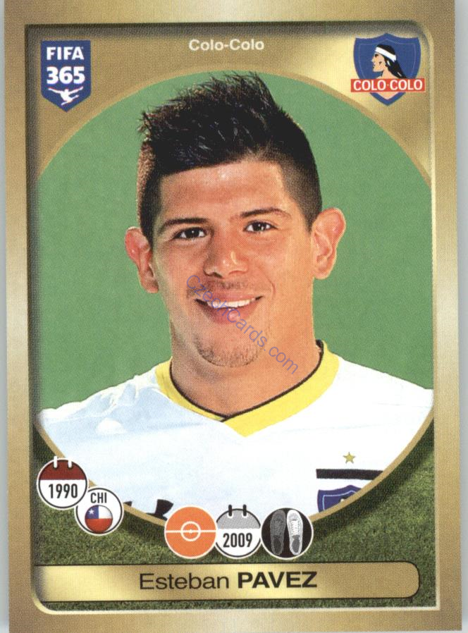 Esteban Pavez Panini 2017 FIFA 365 Sticker #524