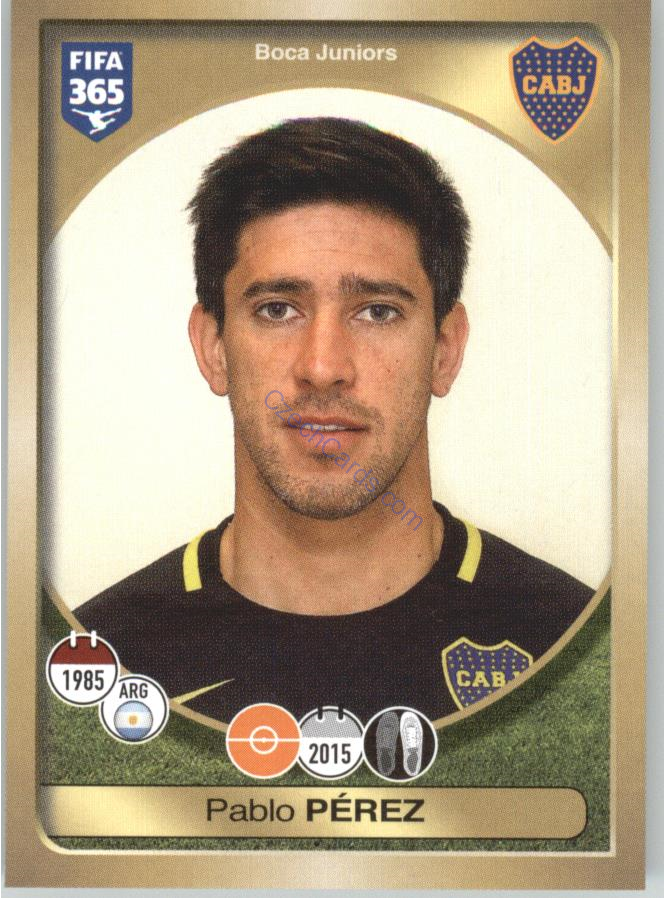 Pablo Pérez Panini 2017 FIFA 365 Sticker #540