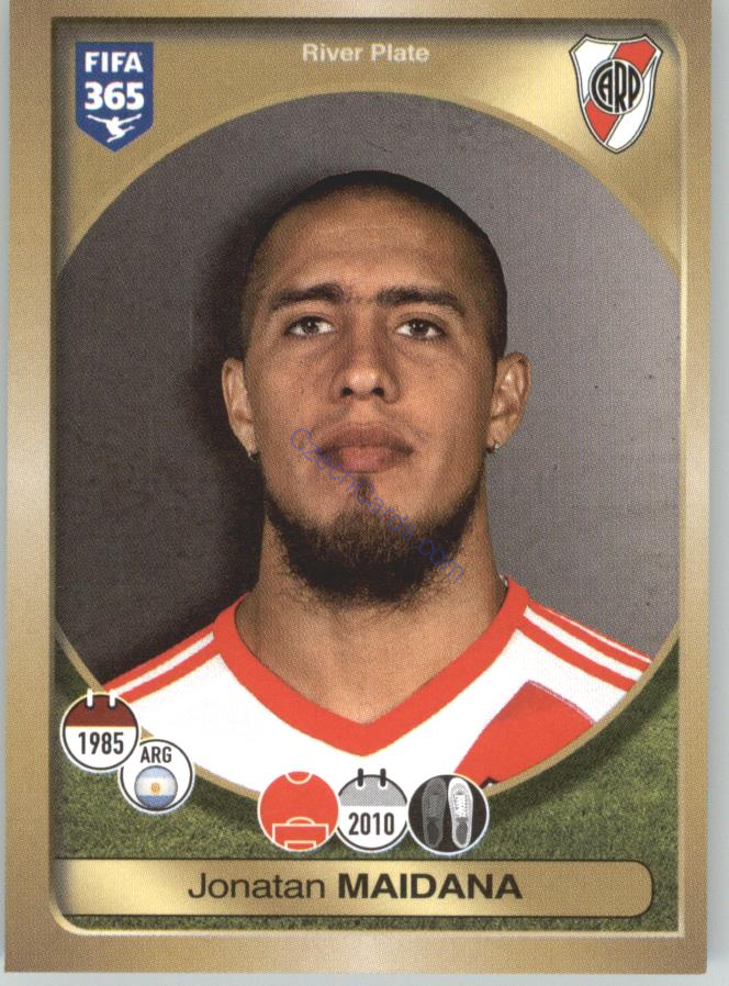Jonatan Maidana Panini 2017 FIFA 365 Sticker #547