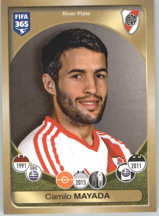Camilo Mayada Panini 2017 FIFA 365 Sticker #553