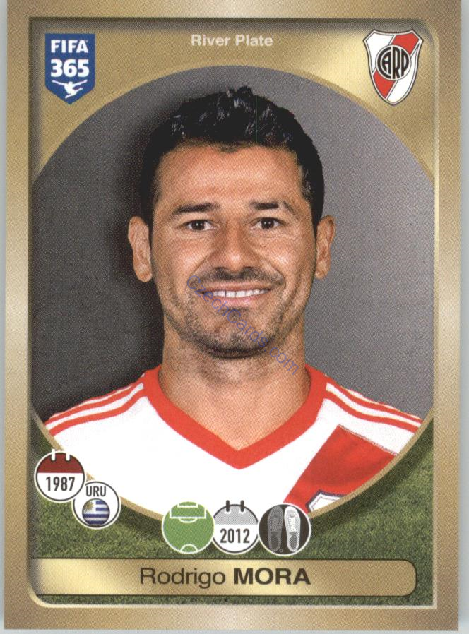 Rodrigo Mora Panini 2017 FIFA 365 Sticker #556