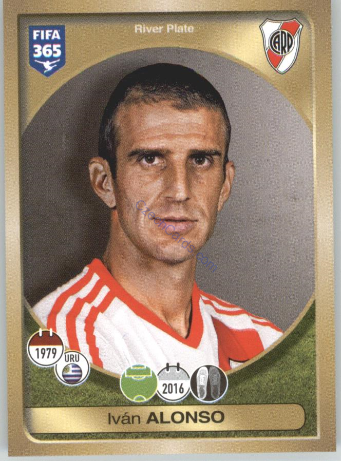 Iván Alonso Panini 2017 FIFA 365 Sticker #557