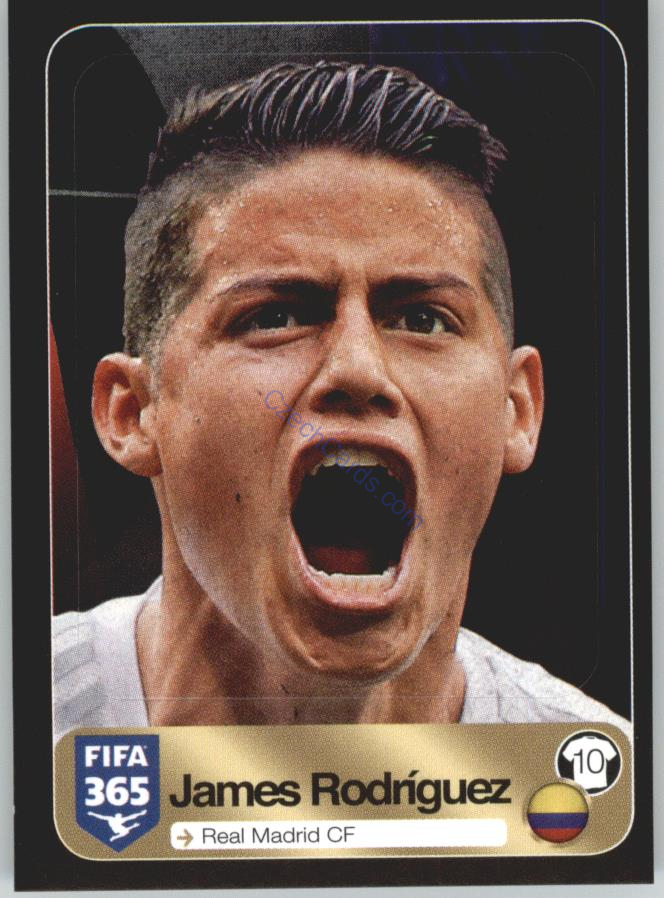 James Rodríguez Panini 2017 FIFA 365 Sticker Football Icons #567