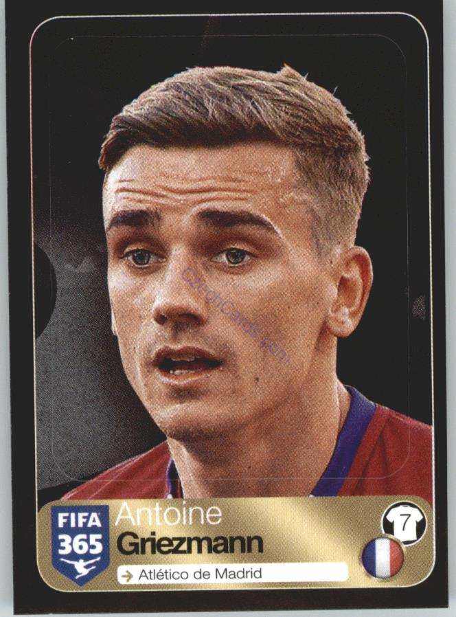 Antoine Griezmann Panini 2017 FIFA 365 Sticker Football Icons #569