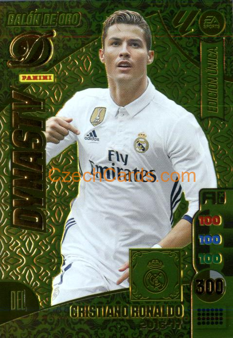 Cristiano Ronaldo 2024/25 Panini LaLiga Adrenalyn Dynasty Gold 2016/17