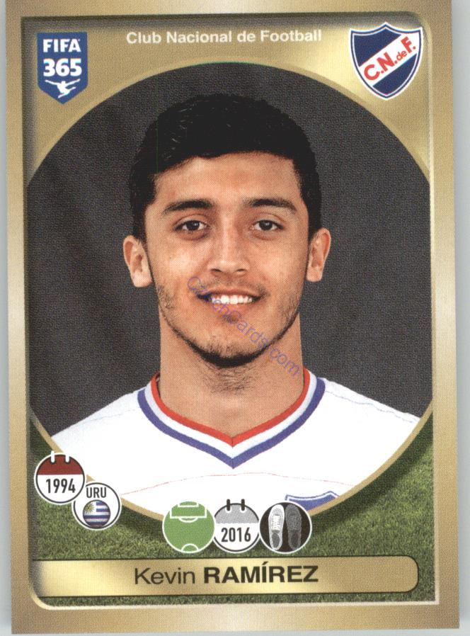 Kevin Ramírez Panini 2017 FIFA 365 Sticker #583