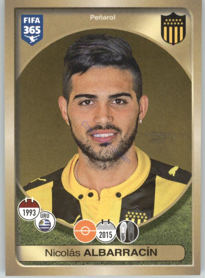 Nicolás Albarracín Panini 2017 FIFA 365 Sticker #592
