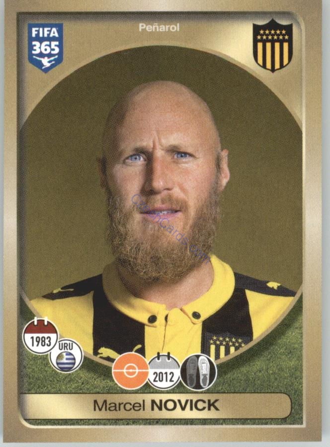 Marcel Novick Panini 2017 FIFA 365 Sticker #593