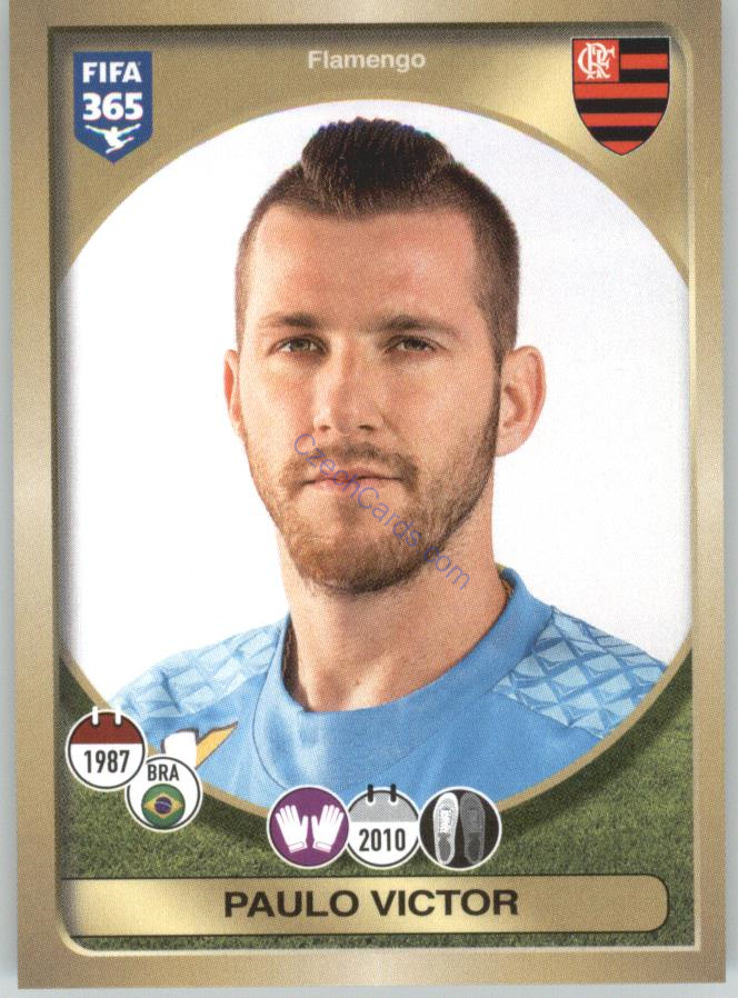 Paulo Victor Panini 2017 FIFA 365 Sticker #598