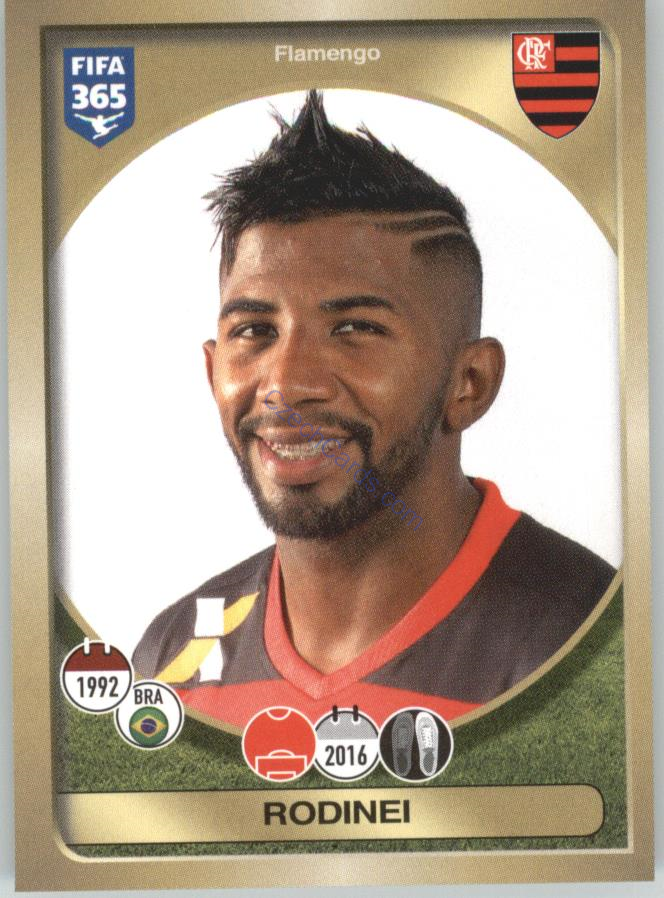 Rodinei Panini 2017 FIFA 365 Sticker #599