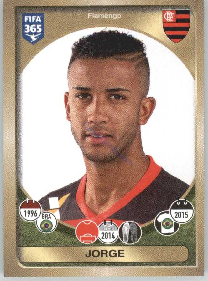 Jorge Panini 2017 FIFA 365 Sticker #600