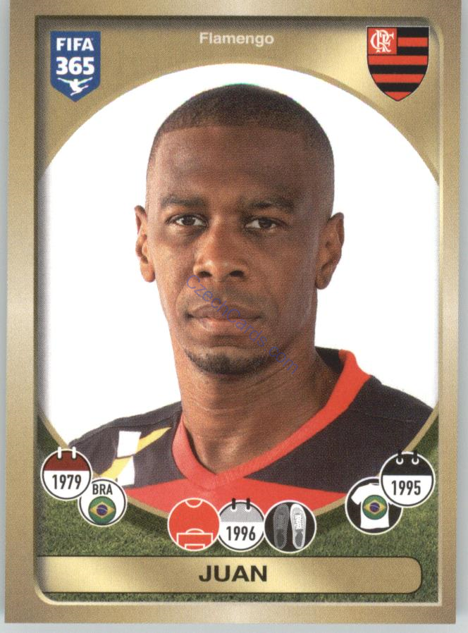 Juan Panini 2017 FIFA 365 Sticker #601