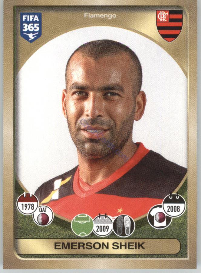 Emerson Sheik Panini 2017 FIFA 365 Sticker #609