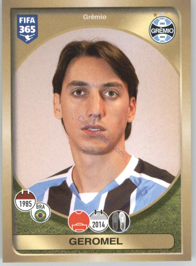Geromel Panini 2017 FIFA 365 Sticker #613