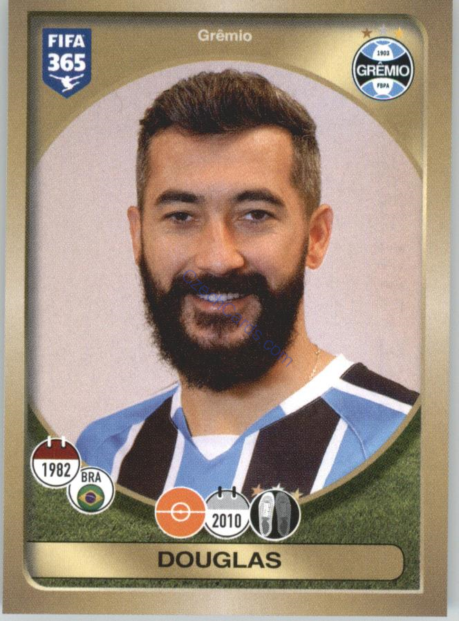 Douglas Panini 2017 FIFA 365 Sticker #620