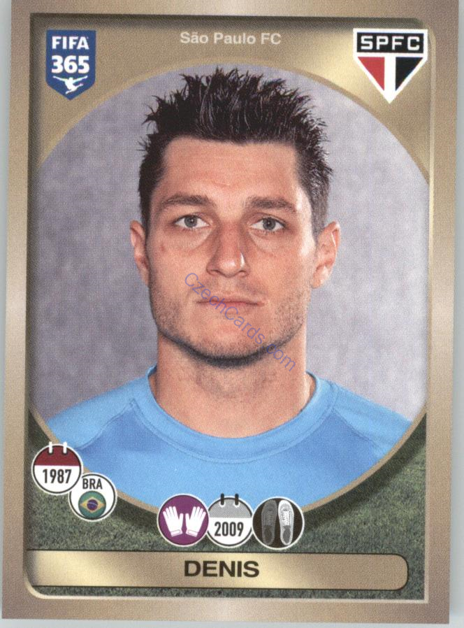 Denis Panini 2017 FIFA 365 Sticker #626