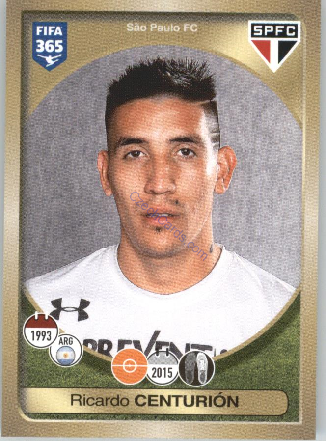 Ricardo Centurión Panini 2017 FIFA 365 Sticker #634