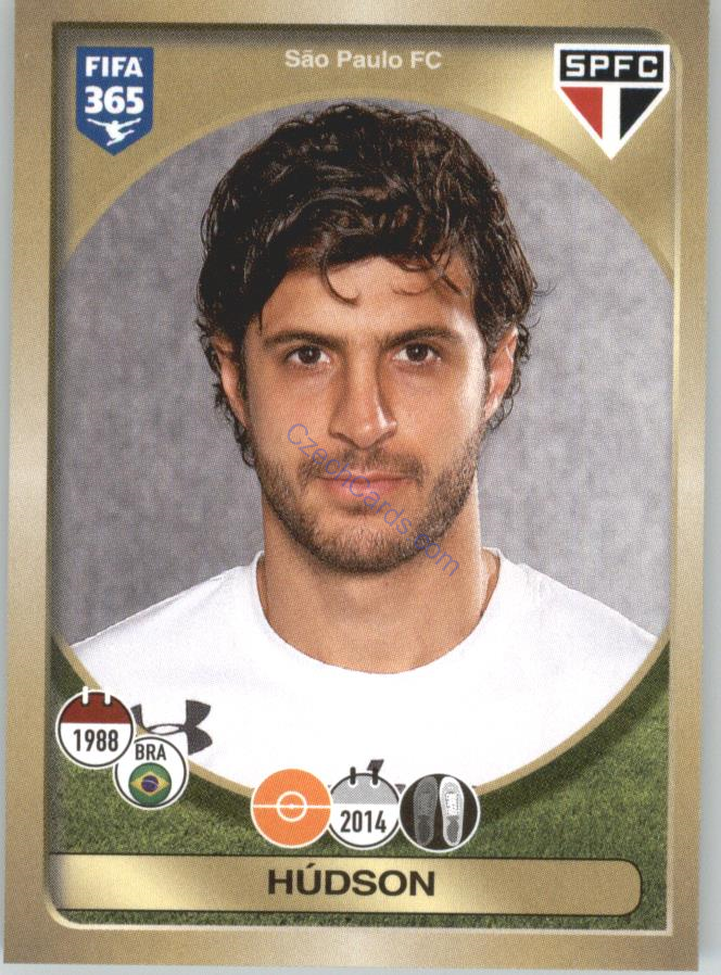Húdson Panini 2017 FIFA 365 Sticker #636