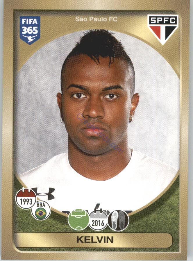 Kelvin Panini 2017 FIFA 365 Sticker #639