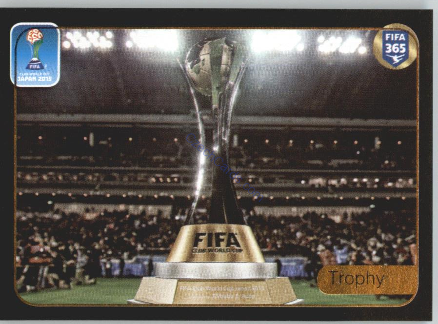 Trophy (FIFA Club World Cup) Panini 2017 FIFA 365 Sticker #640