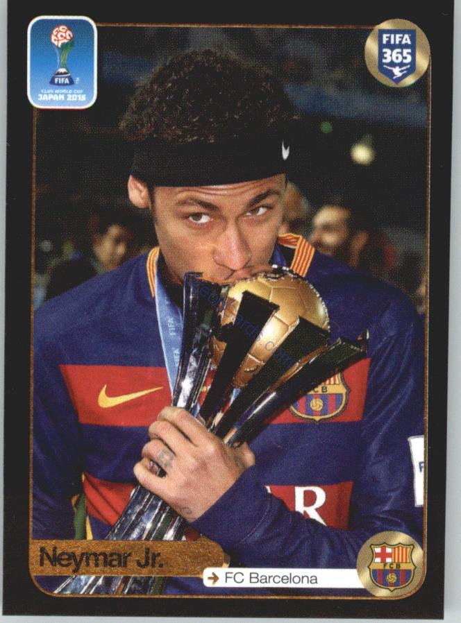 Neymar Jr. Barcelona Panini 2017 FIFA 365 Sticker #648