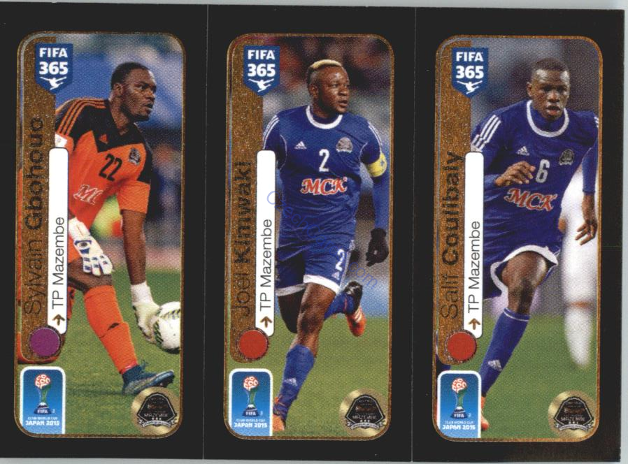 Gbohouo / Kimwaki / Coulibaly FC Panini 2017 FIFA 365 Sticker #667
