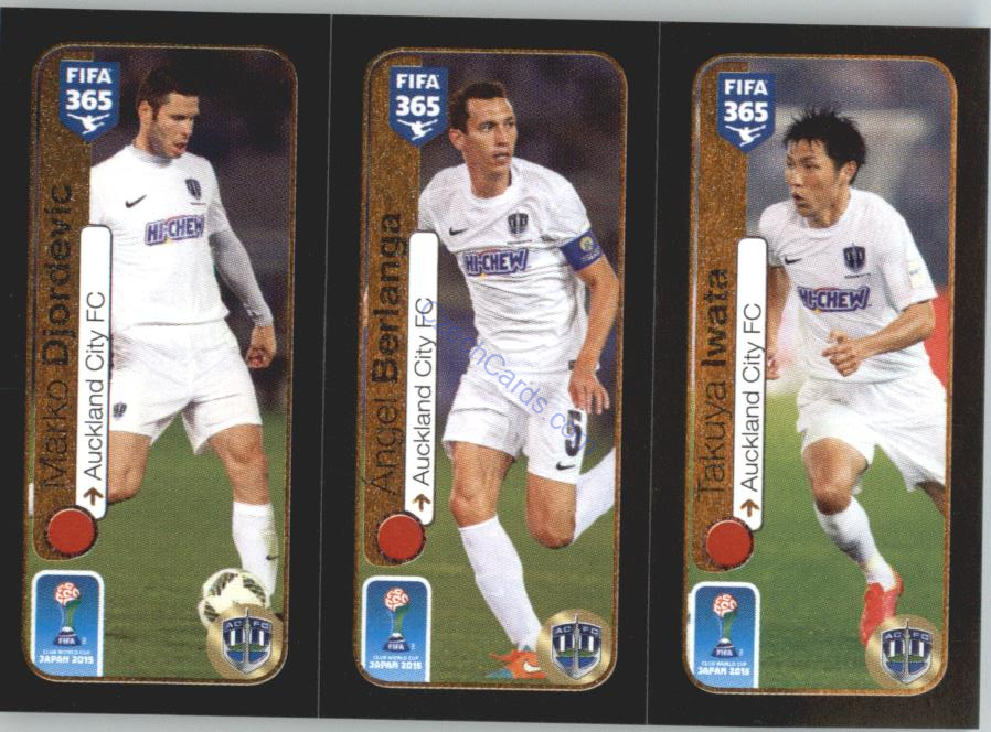 Djordevic / Berlanga / Iwata FC Panini 2017 FIFA 365 Sticker #668