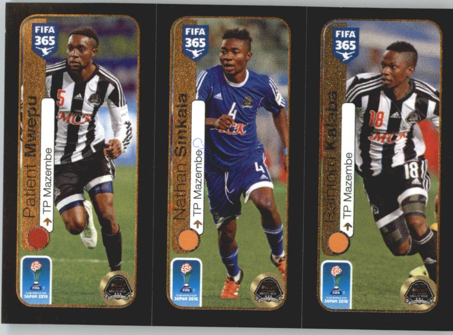 Mwepu / Sinkala / Kalaba FC Panini 2017 FIFA 365 Sticker #669