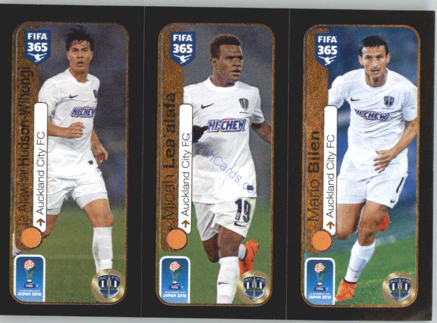 Hudson-Wihongi / Lea'alafa / Bilen FC Panini 2017 FIFA 365 Sticker #670