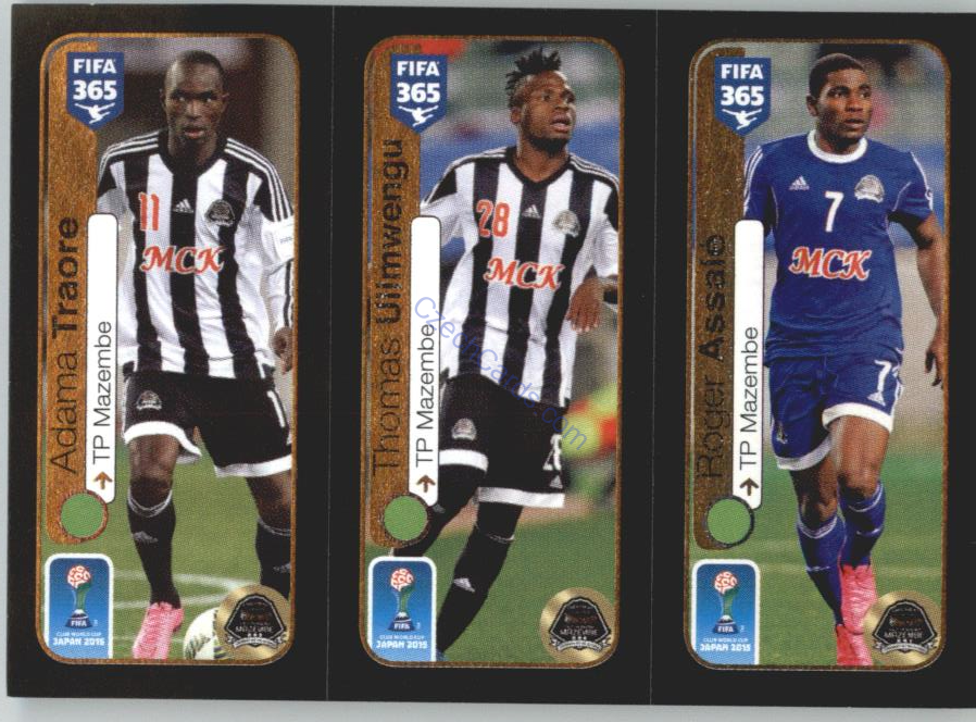 Traore / Ulimwengu / Bilen FC Panini 2017 FIFA 365 Sticker #671