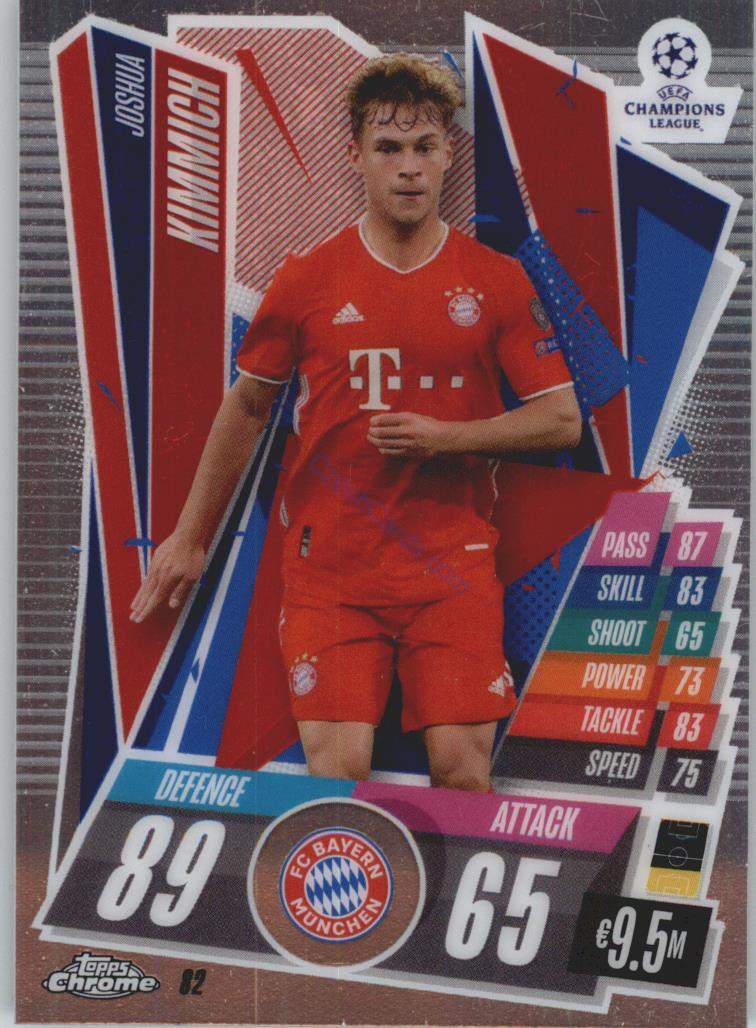 Joshua Kimmich Match Attax Chrome CL 2020/21 #82