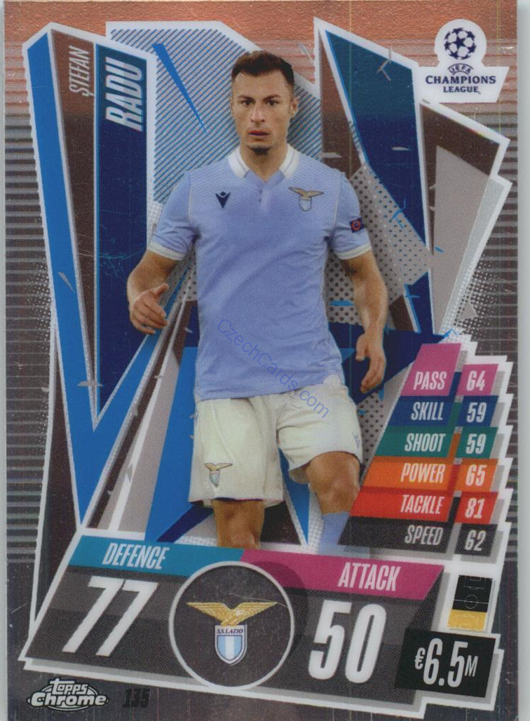 Stefan Radu Match Attax Chrome CL 2020/21 #135