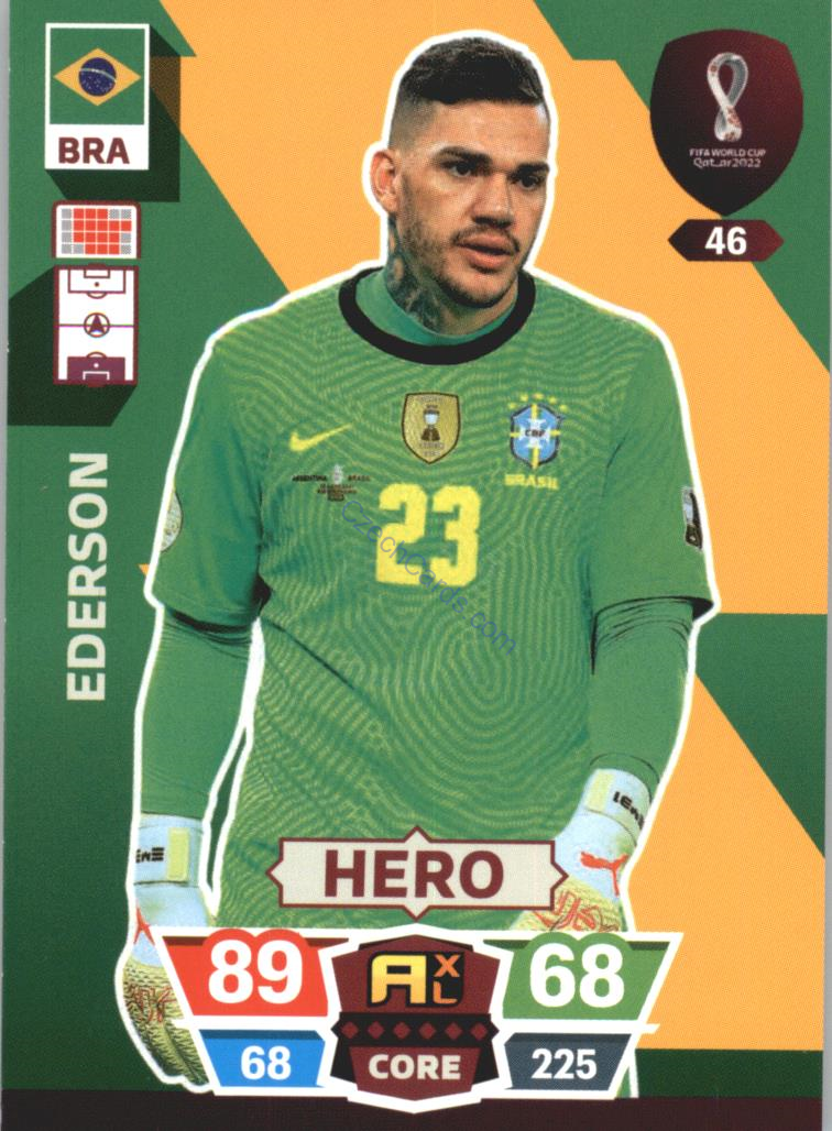 Ederson 2022 Panini World Cup Adrenalyn #46