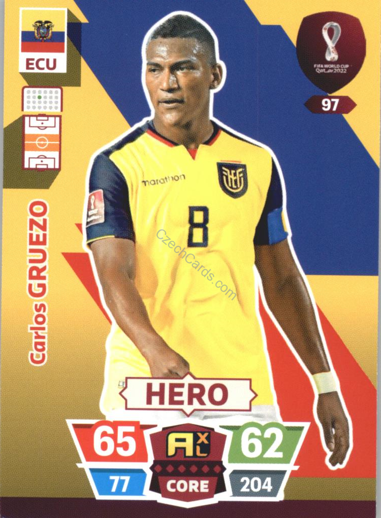 Carlos Gruezo 2022 Panini World Cup Adrenalyn #97