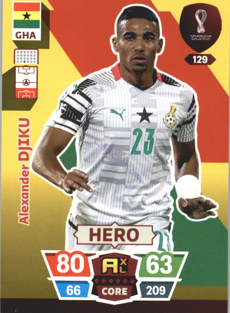 Alexander Djiku 2022 Panini World Cup Adrenalyn #129
