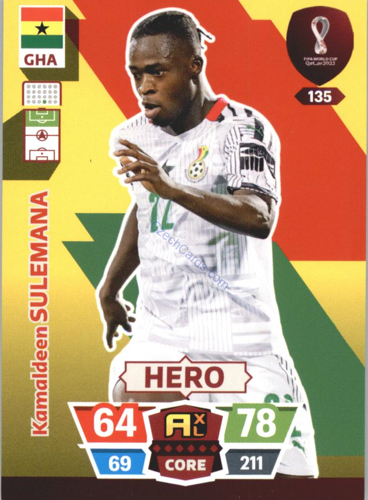 Kamaldeen Sulemana 2022 Panini World Cup Adrenalyn #135