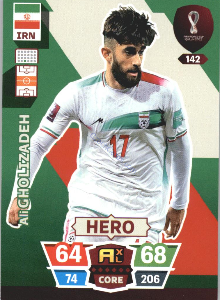 Ali Gholizadeh 2022 Panini World Cup Adrenalyn #142